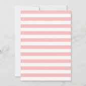 Bedankt een Melon Watermelon Flat Dank u Card (Achterkant)