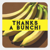 Bedankt een stel vierkante sticker (Voorkant)