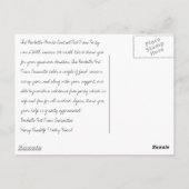 Bedankt een stelletje!! briefkaart (Achterkant)