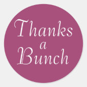 Bedankt een Sticker (Voorkant)