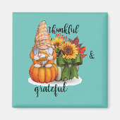 Bedankt en dankbaar magneet (Voorkant)