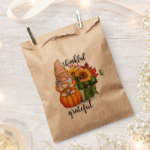 Bedankt en dankbaar voor deze tas bedankzakje (Geknipt)