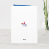 Bedankt en eer voor de helden van de gezondheidszo kaart (Achterkant)