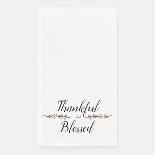 Bedankt en gezegend servet (Voorkant)