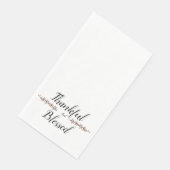 Bedankt en gezegend servet (Hoek)