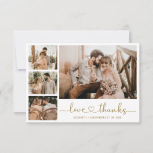 Bedankt en liefhebbers Hart Script Weduwfoto Colla