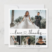 Bedankt en liefhebbers Manuscript 4 Foto Collage W (Voorkant)