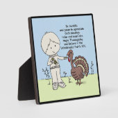 Bedankt en waardevol fotoplaat (Voorkant)