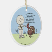 Bedankt en waardevol keramisch ornament (Rechts)