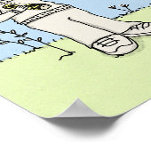 Bedankt en waardevol poster (Hoek)