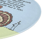 Bedankt en waardevol snijplank (Hoek)