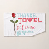 Bedankt en Welkomsthanddoek Handdoek (Handdoek)