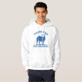 Bedankt Ewe voor de hoorzitting Hoodie (Voorkant volledig)