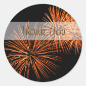 Bedankt Fireworks Sticker (Voorkant)