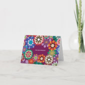 Bedankt Floral (Achterkant)