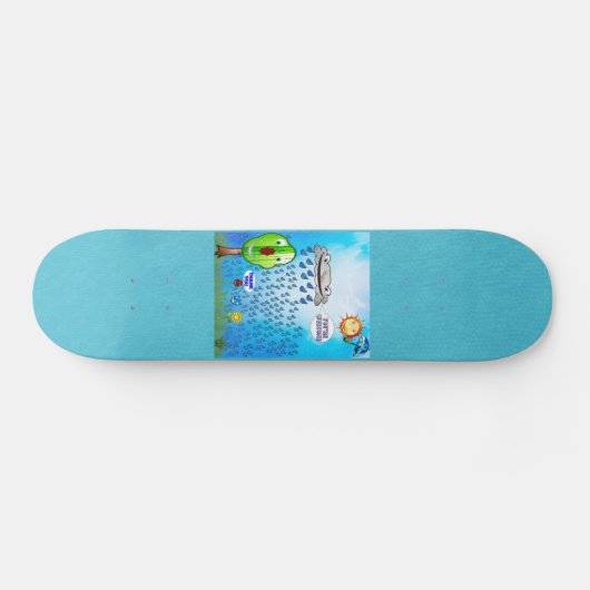 Bedankt Flower Skateboard (Horizontaal)