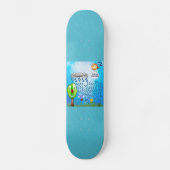Bedankt Flower Skateboard (Voorkant)