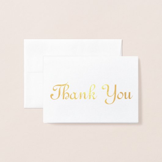 Bedankt Folie Kaarten (Voorkant met envelop)