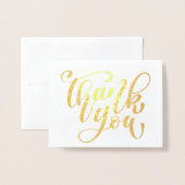Bedankt Folie Kaarten (Voorkant met envelop)