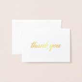 Bedankt Folie Kaarten (Voorkant met envelop)