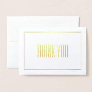 Bedankt Folie Kaarten