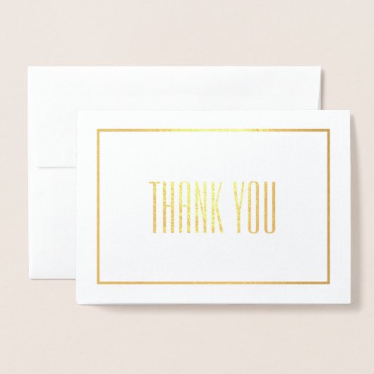 Bedankt Folie Kaarten (Voorkant met envelop)