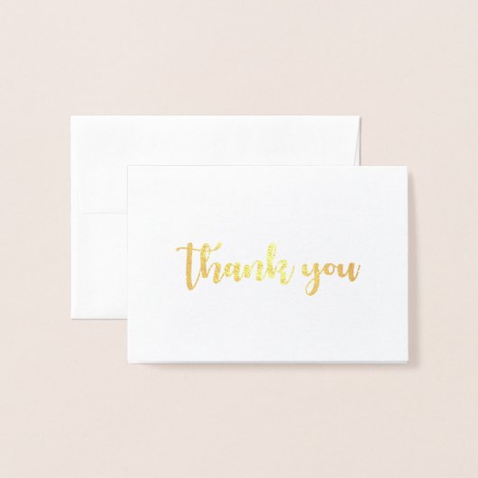 Bedankt Folie Kaarten (Voorkant met envelop)