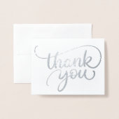 Bedankt Folie Kaarten (Voorkant met envelop)