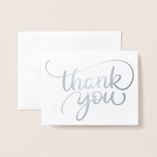 Bedankt Folie Kaarten (Voorkant met envelop)