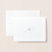 Bedankt Folie Kaarten (Voorkant met envelop)