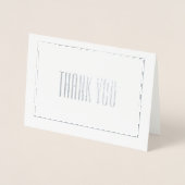 Bedankt Folie Kaarten (Voorkant)