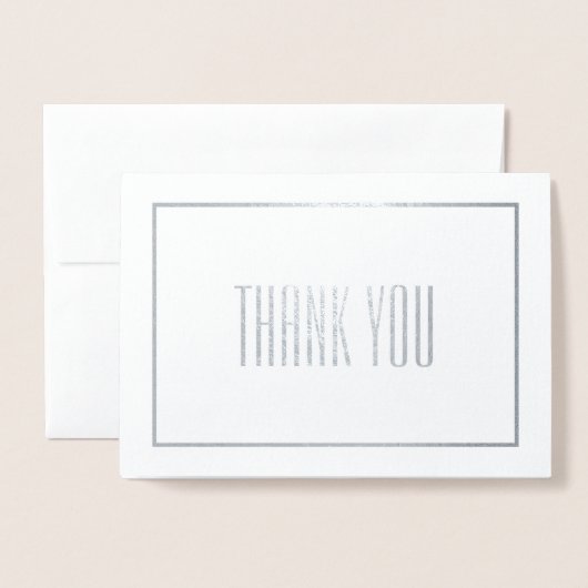 Bedankt Folie Kaarten (Voorkant met envelop)