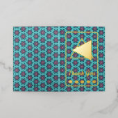 Bedankt Folie Wenskaart (Buiten Laag)