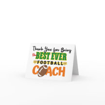 Bedankt Football Coach