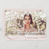  Bedankt Foto Afstudeerder Hartelijk dank Kaart (Voorkant / Achterkant)