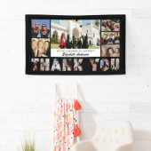 Bedankt Fotocollage Afscheidsfeest Spandoek (Insitu)