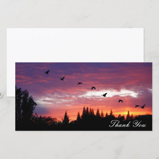 "Bedankt", fotokaart Bedankkaart (Voorkant / Achterkant)