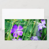 "Bedankt", fotokaart Bedankkaart