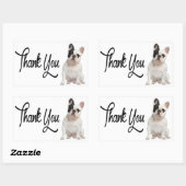 Bedankt Franse Bulldog Puppy Dog Sticker (Vel)