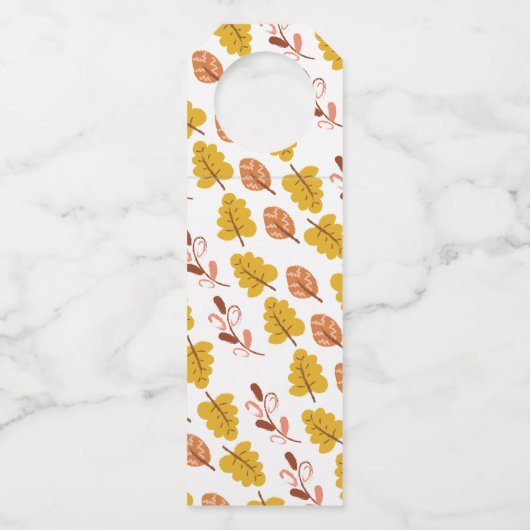 Bedankt Friendsgiving Gift Flessenhanger (Achterkant)