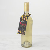 Bedankt Friendsgiving Gift Flessenhanger (Schuin)