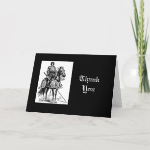 Bedankt, Fun Knight in Shining Armor Bedankkaart