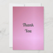 Bedankt/Gefeliciteerd Bedankkaart (Voorkant)