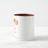 Bedankt geven aan de waterverf van Lord herfst flo Mok (Midden)