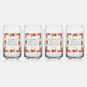 Bedankt geven blikvorm glas (Voorkant)