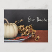 Bedankt geven briefkaart (Voorkant)