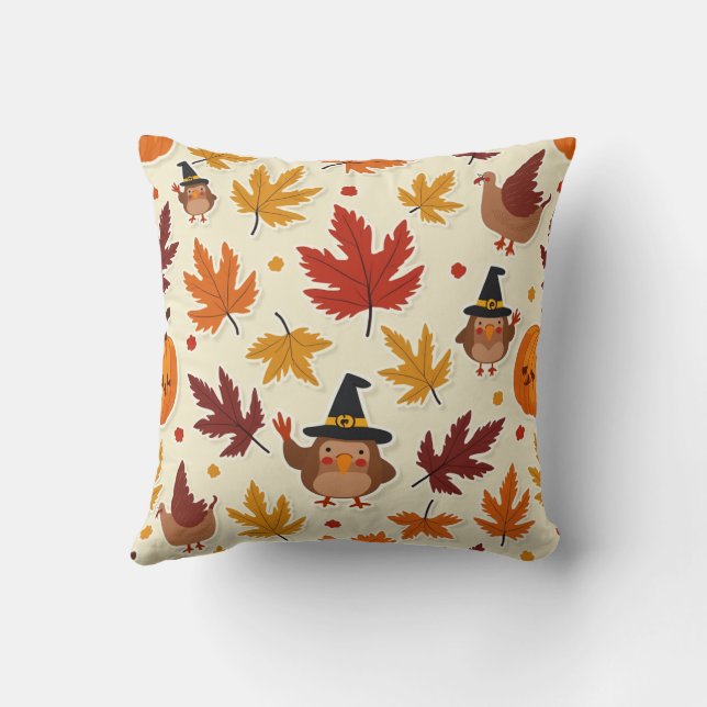 bedankt geven dag Kussen (Achterkant)