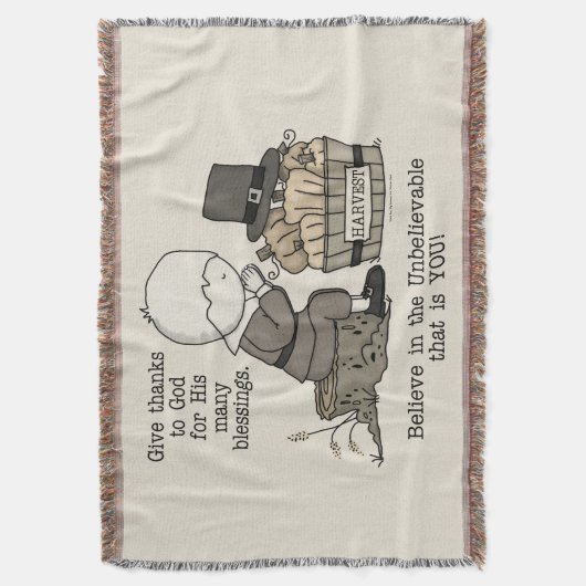 Bedankt geven deken (Voorkant Verticaal)