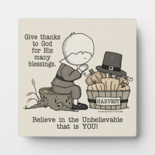 Bedankt geven fotoplaat