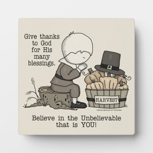 Bedankt geven fotoplaat (Voorkant)